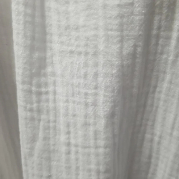 Banana Republic Frill-Sleeve Gauze Tiered Mid-Calf Dress - Picture 6 of 14